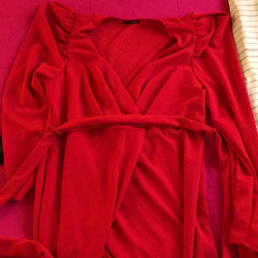 Red dress